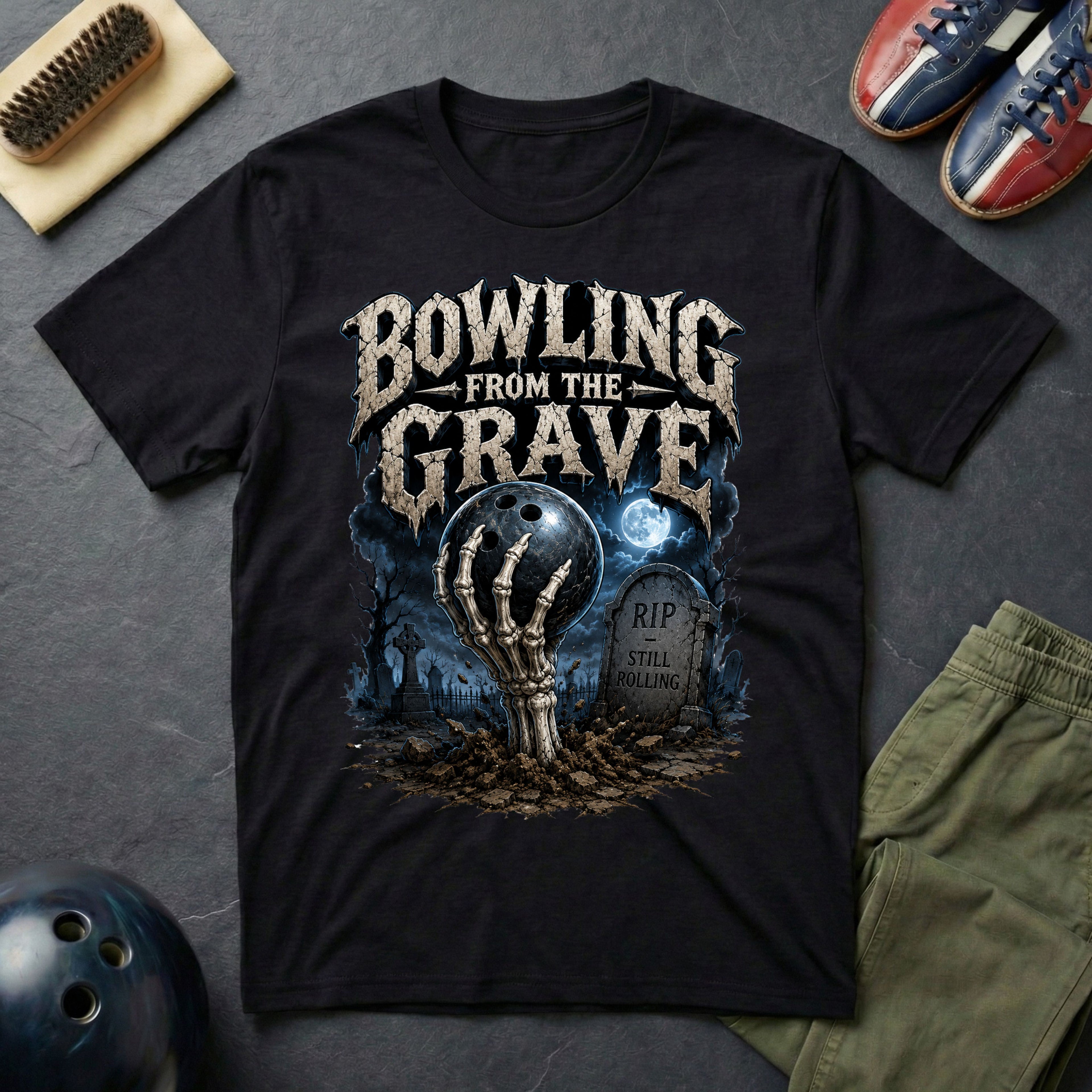 Bowling From The Grave T-Shirt