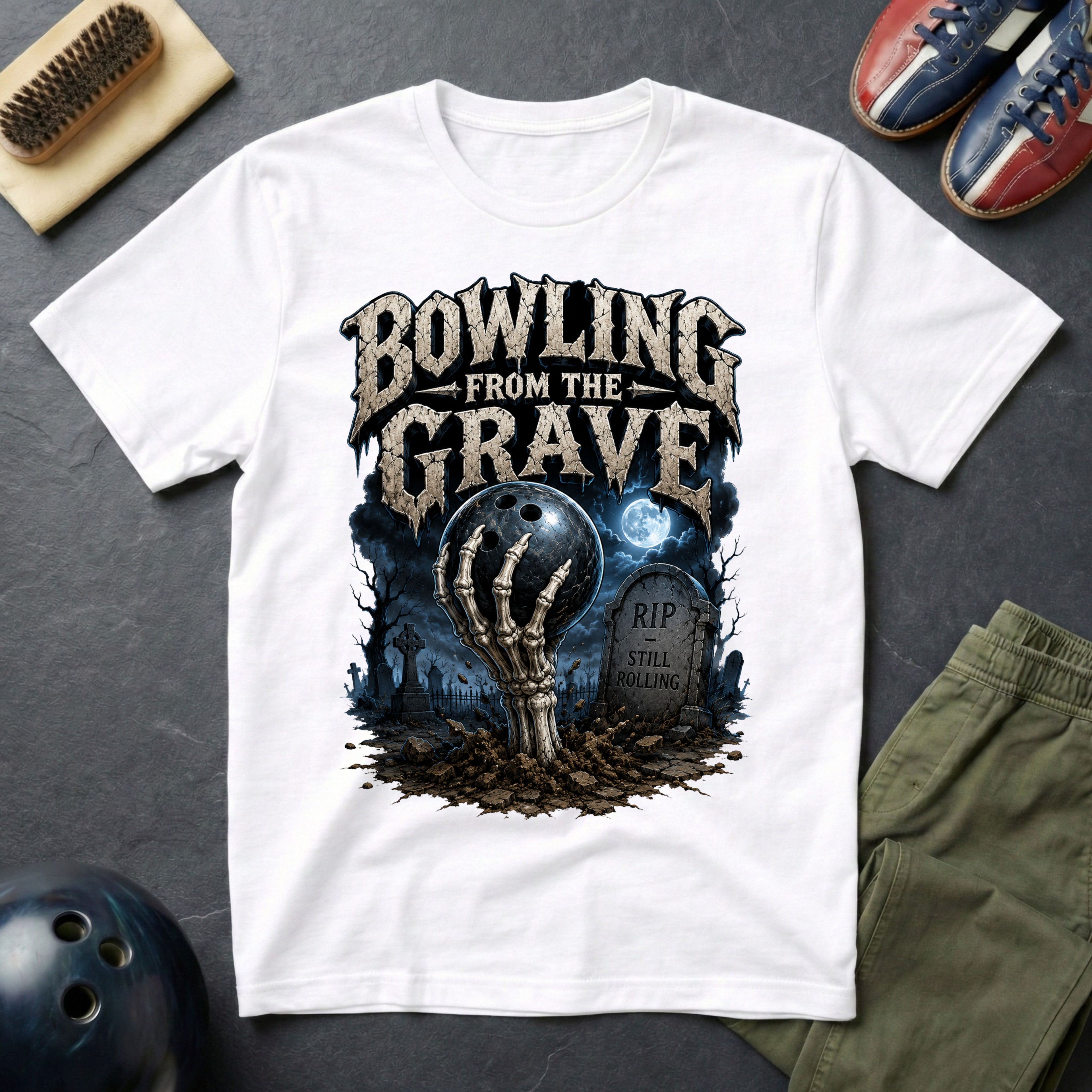 Bowling From The Grave T-Shirt