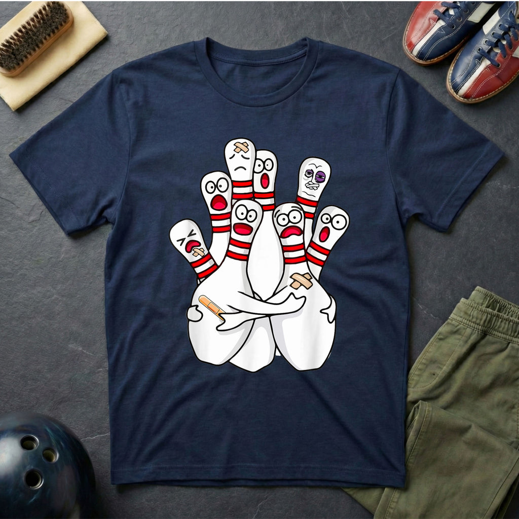 Really Scared Bowling Pins T-Shirt