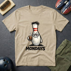 Tired Bowling Pin Monday T-Shirt