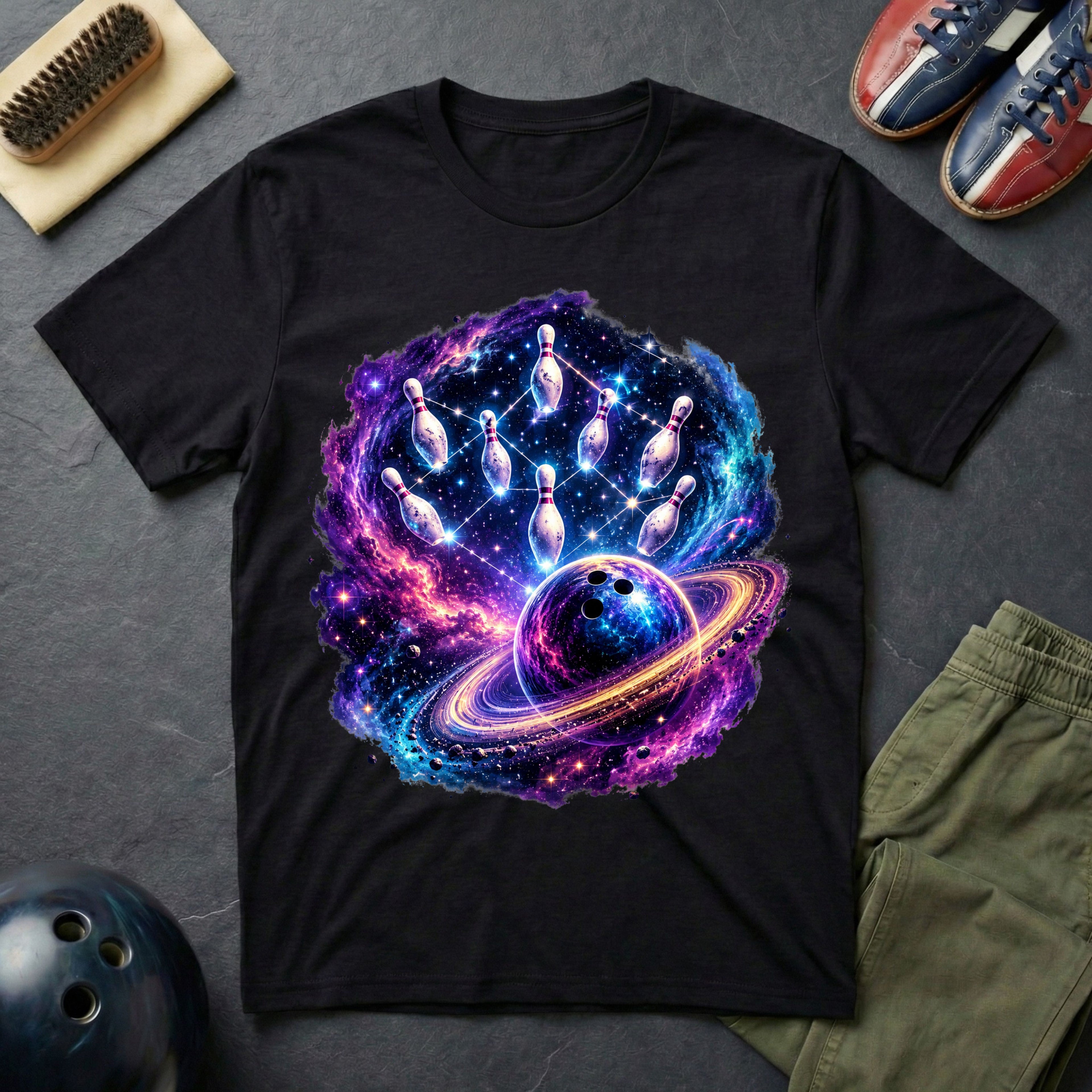 Galaxy Bowling T-Shirt