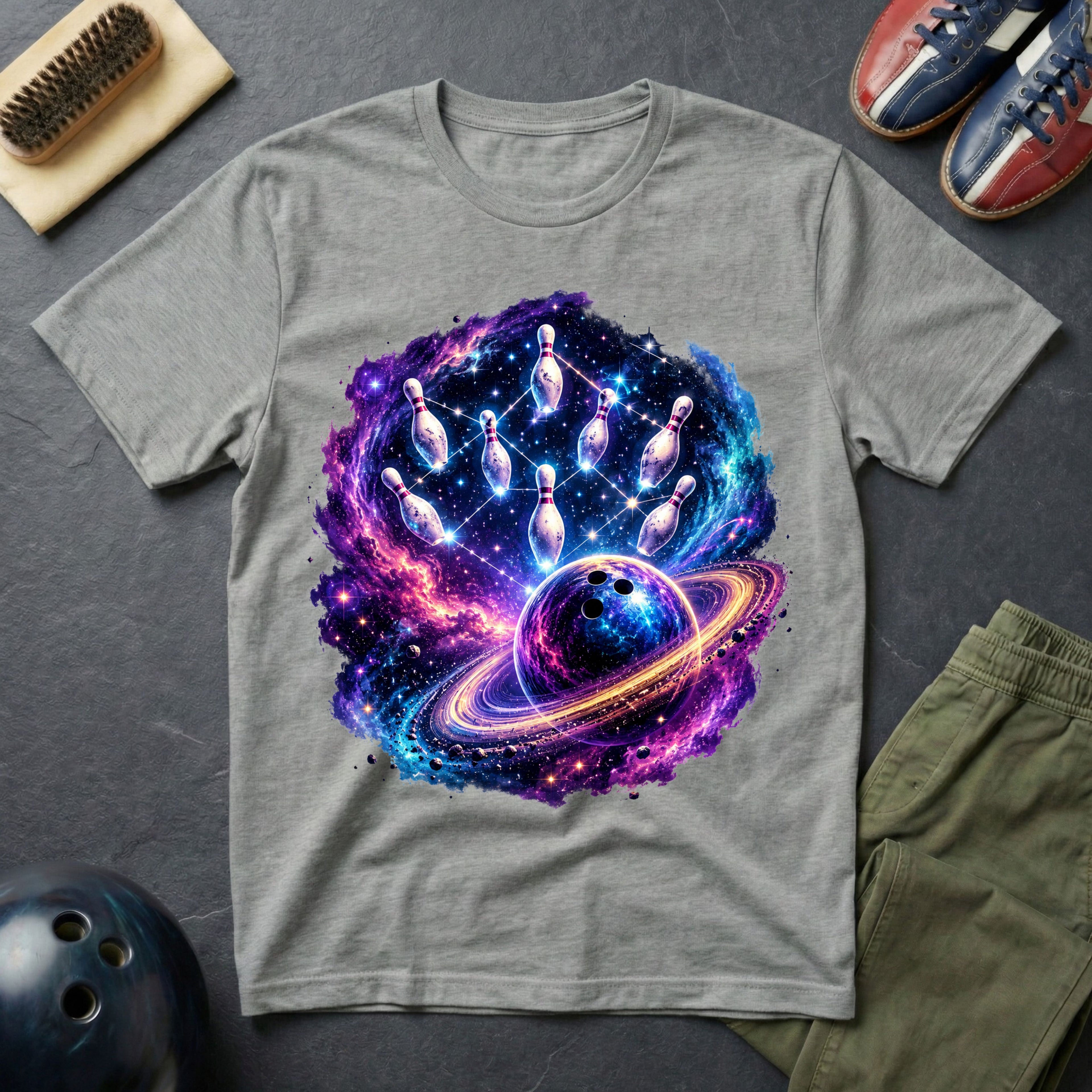 Galaxy Bowling T-Shirt