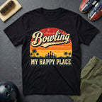 Bowling My Happy Place T-Shirt