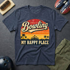 Bowling My Happy Place T-Shirt