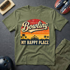 Bowling My Happy Place T-Shirt