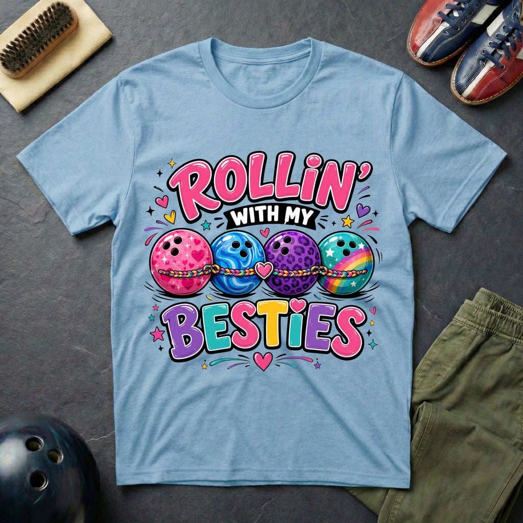 Rollin' With My Besties T-Shirt