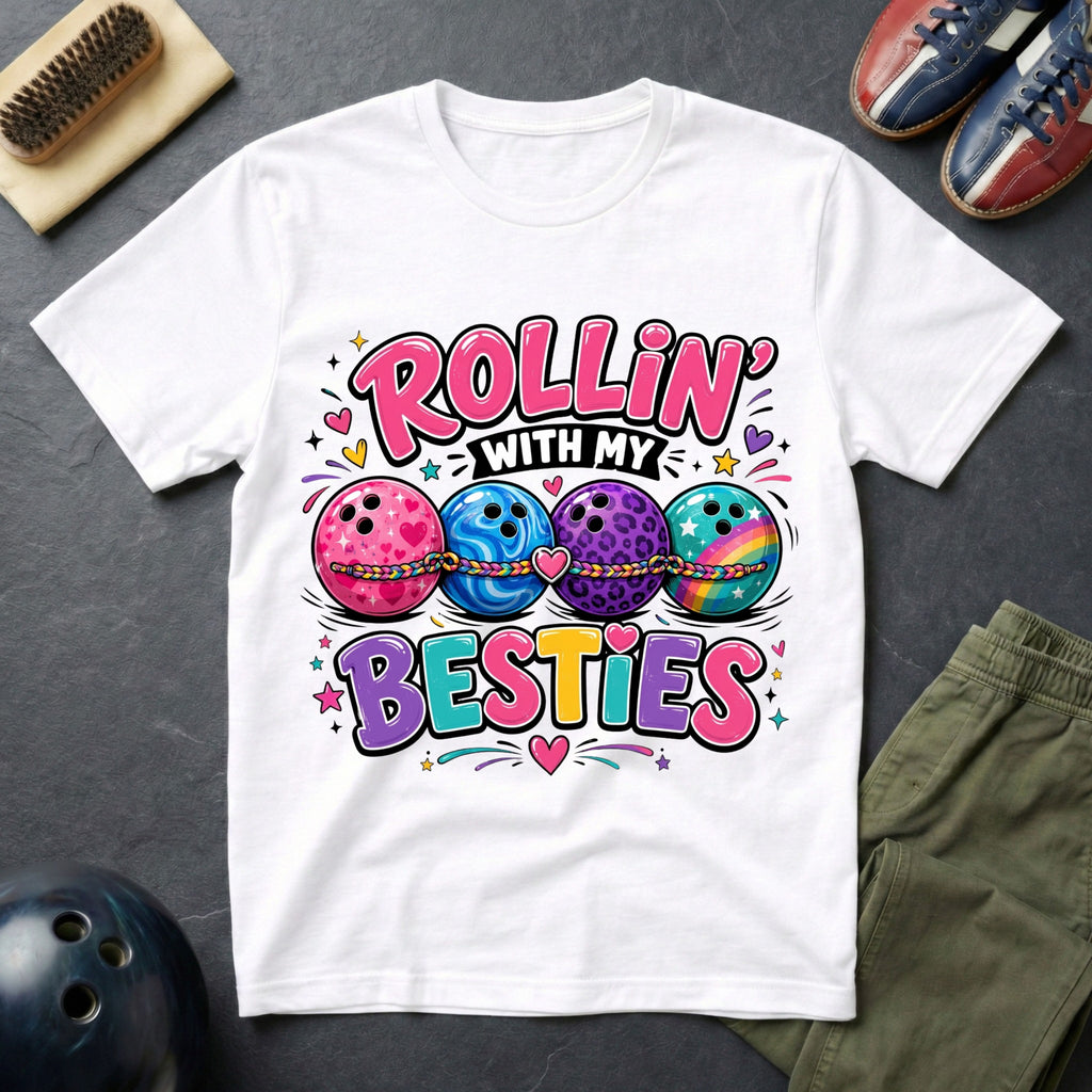 Rollin' With My Besties T-Shirt