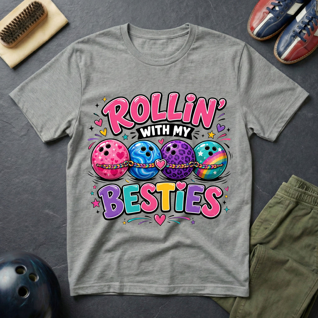 Rollin' With My Besties T-Shirt