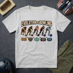 Evolution Of Bowling T-Shirt