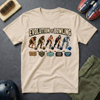 Evolution Of Bowling T-Shirt