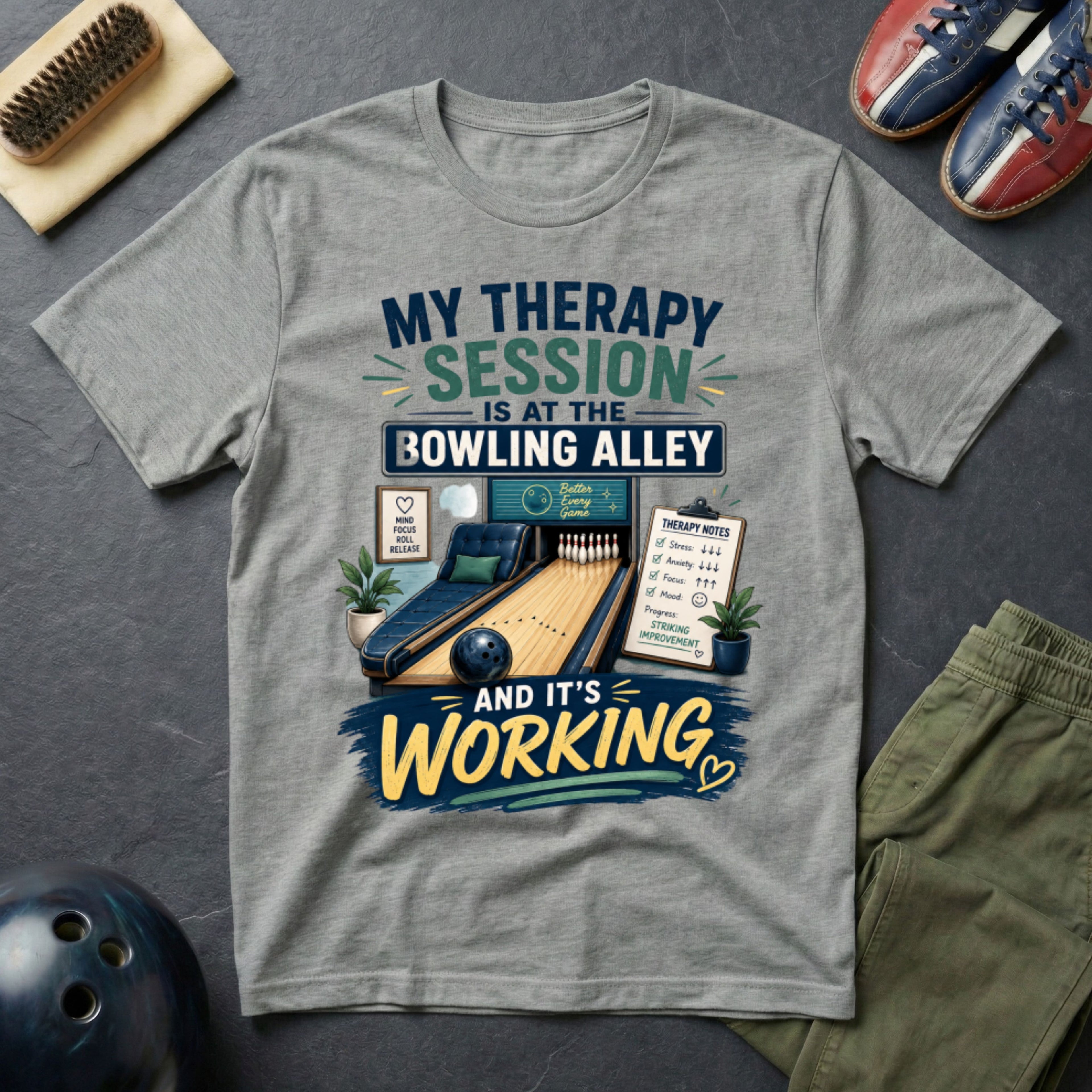 My Therapy Session Is At The Bowling Alley T-Shirt
