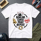 Bowling, Cures, Pray, Repeat T-Shirt