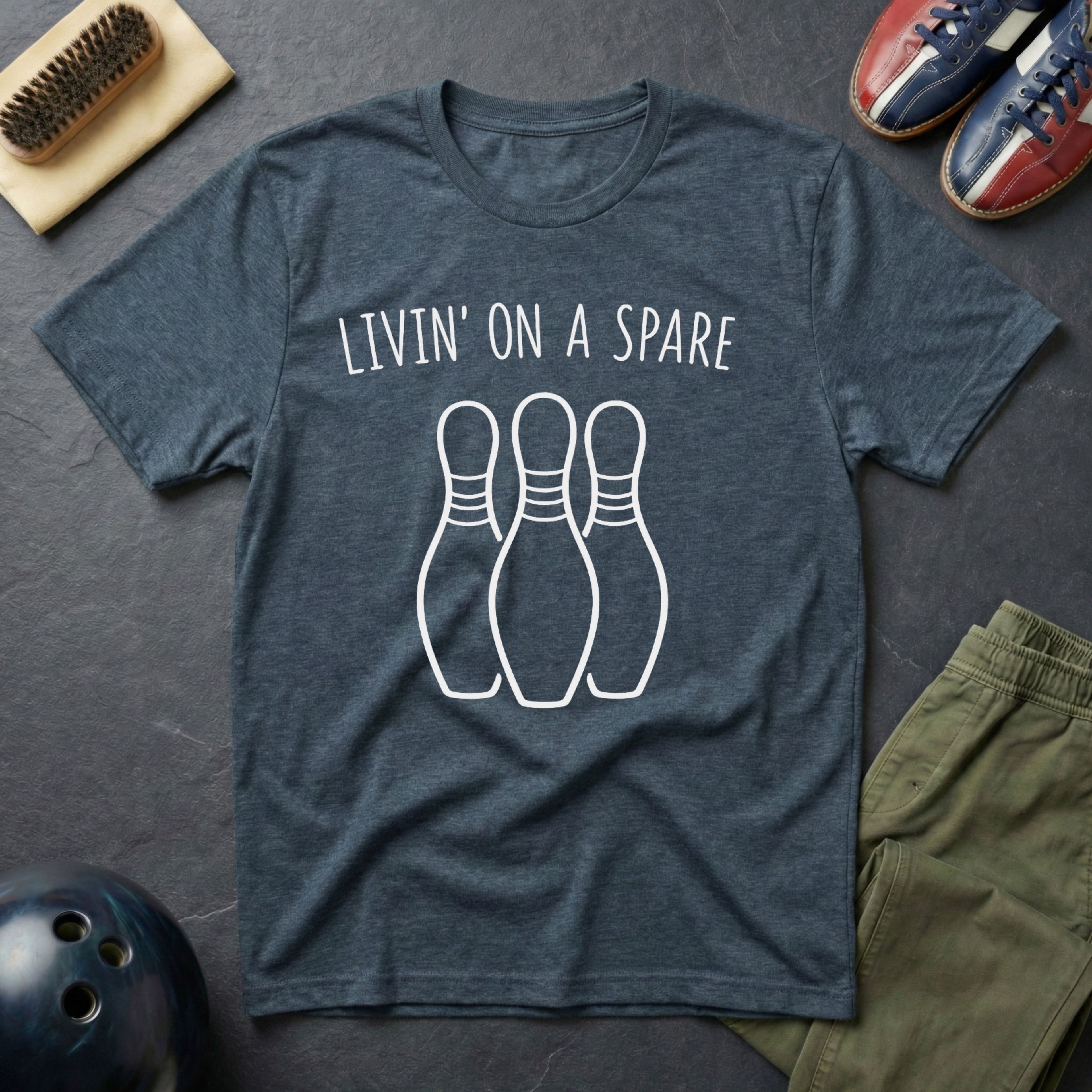 Livin' On A Spare T-Shirt