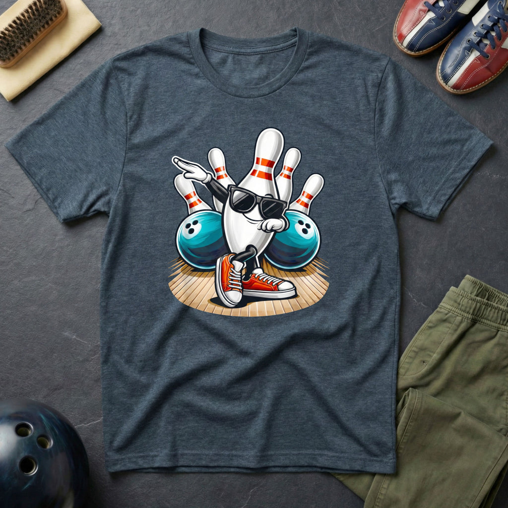 Dabbing Bowling Pin T-Shirt