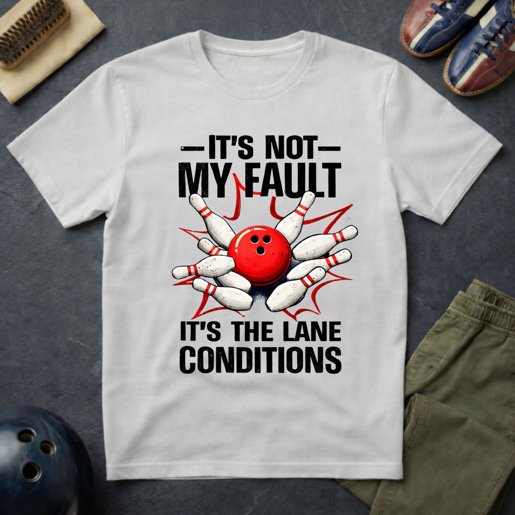 It's Not My Fault It's The Lane Conditions T-Shirt