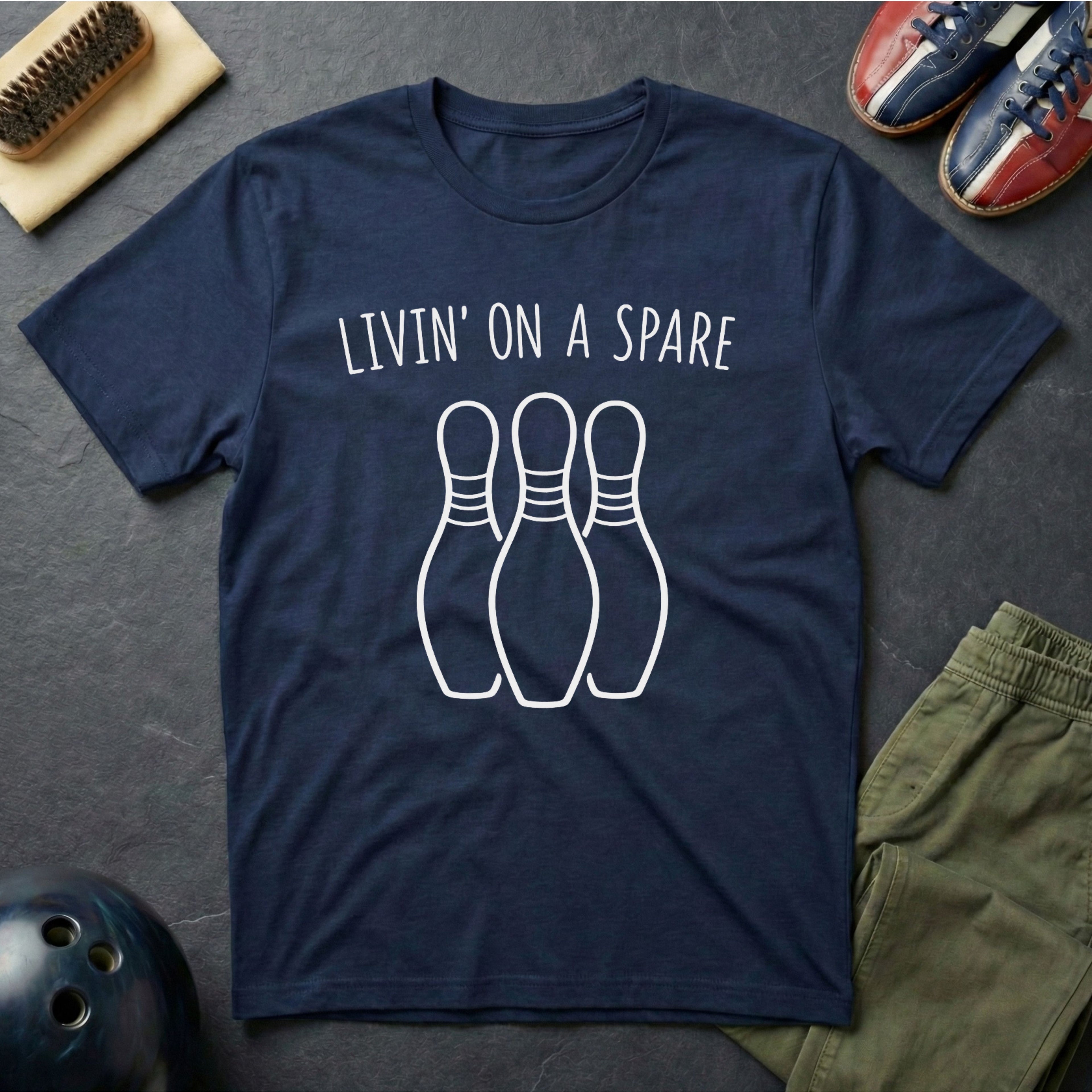 Livin' On A Spare T-Shirt