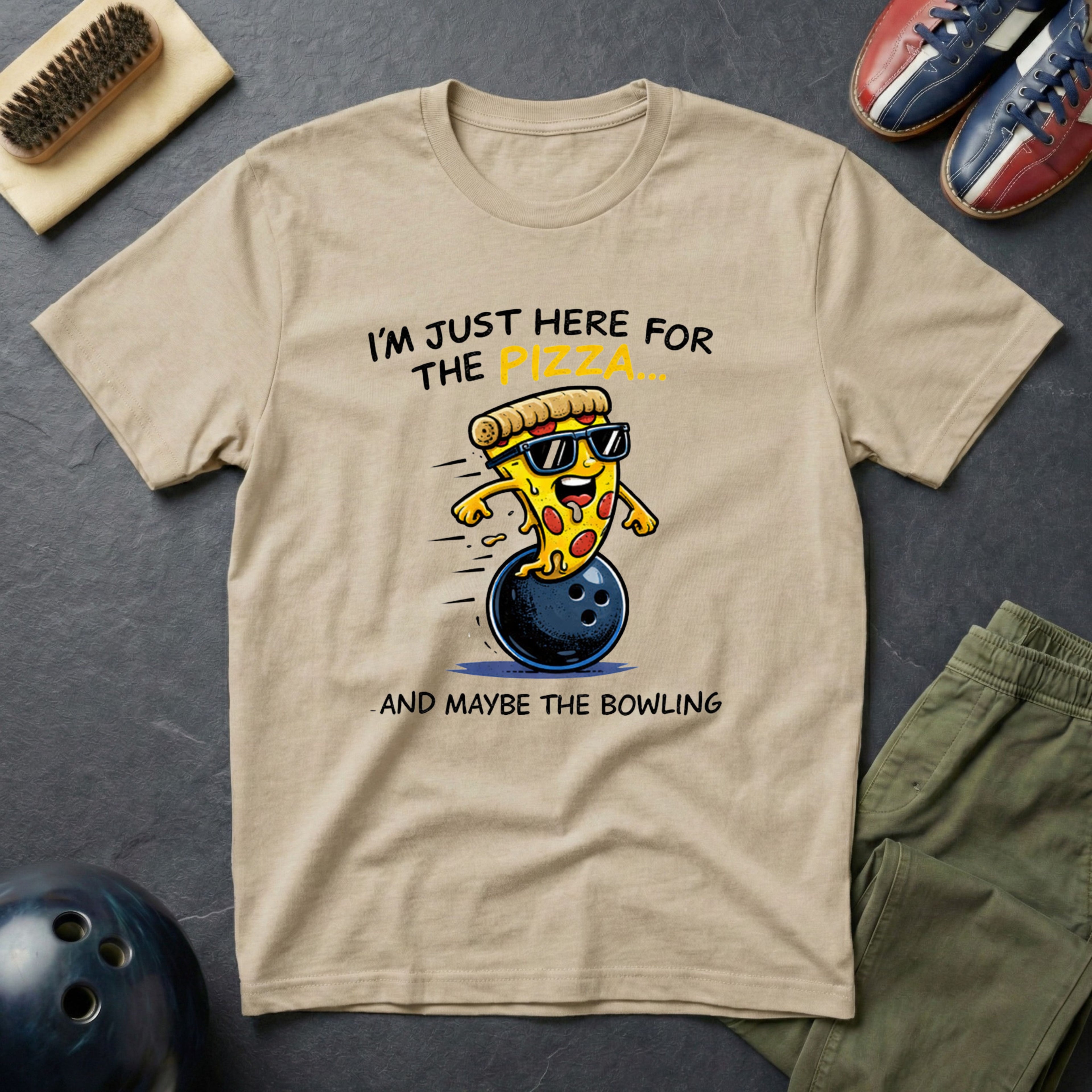 I'm Just Here For The Pizza T-Shirt